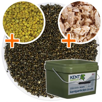 Kent Particles Prepared Hemp, Maize & Tuna: click to enlarge